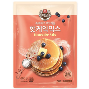 백앤 백설 핫케익 믹스, 450g, 4개