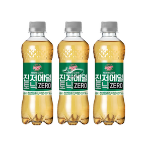 캐나다드라이 진저에일 토닉 제로 300ml, 6개