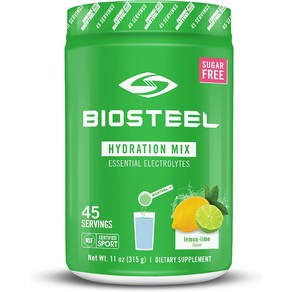 Biosteel 바이오스틸 고성능 스포츠 드링크 파우더 스테비아 레몬 라임 45회 제공, 1개, 2kg