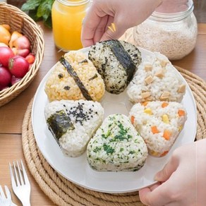 네지쿠 주먹밥틀 메이커 삼각김밥틀, 1개, 화이트