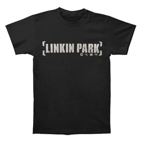 ROCKPANDA Linkin Park Bracket Logo 반팔티