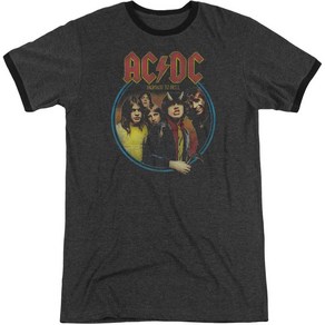 ROCKPANDA AC/DC Highway To Hell Adult Ringe 반팔티