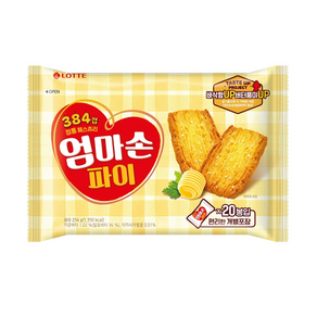 롯데제과 엄마손 파이, 3개, 254g