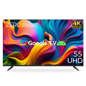 큐빅스 4K UHD LED 스마트 TV 140cm 55인치 구글 안드로이드 HDR 블루투스 WIFI 넷플릭스 유튜브, 140cm(55인치), SGA55UHD, 스탠드형, 고객직접설치