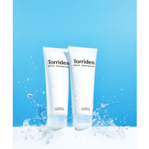 TORRIDEN 2개묶음 다이브인 저분자 히알루론산 클렌징 폼 150ml x 2개 총 300ml, 2개