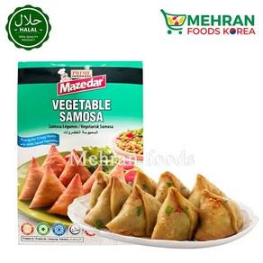 MAZEDAR Vegetable Samosa 560g / 야채 사모사, 1개