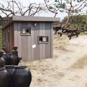 이동식주택 세컨하우스 황토방 찜질방 농막 정자 소형 한옥 주택 컨테이너 6평, 구들장 황토방6평