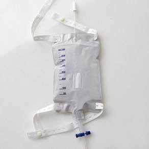 세운메디칼 멸균 휴대용 유린레그백 소변주머니 URINE BAG 750ml 1EA