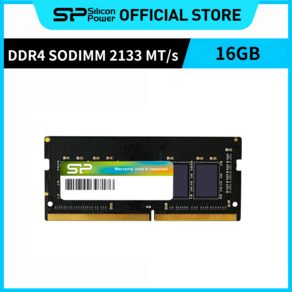 실리콘파워 Silicon Powe DDR4 8G/16G 2133 PC4-17000 SODIMM 노트북용 램 패키지 메모리 RAM, 16GB, 1개