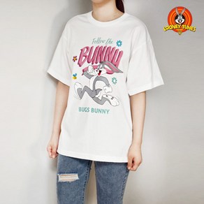 루니툰 캐릭터 티셔츠 5종 LOONEY TUNES T-SHIRT_화이트