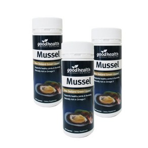 굿헬스 머슬 300mg 초록입홍합 Good Health Mussel300mg, 3개, 200정