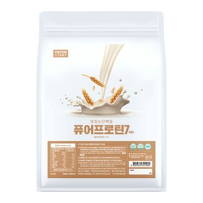 프로틴스토리 포대유청 맛있는 단백질 퓨어프로틴7 3kg 오트밀, 1개