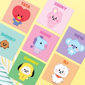 DIY 그림그리기 BT21 베이비 25x25, 코야, 색상, 1개