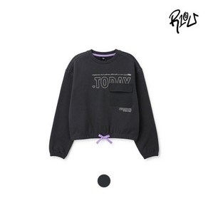 (백화점 상품) (Hmall)보리보리/레노마 키즈리본 포켓 맨투맨(R2348T183_28) 4235695, 챠콜, 170, 챠콜/170