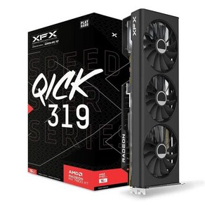 XFX Speedste QICK319 RX 7800 XT 코어 게이밍 그래픽 카드 16GB GDDR6 HDMI 3xDP AMD RDNA 3 RX-78TQICKF9, 13) RX 7800 XT QICK