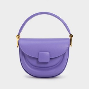 CHARLESKEITH KOA 코어 문 안장 가방 (PURPLE)