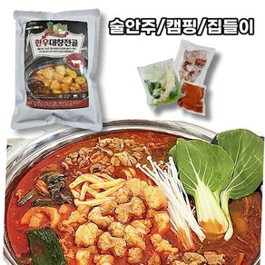 술안주 찌개 전골 밀키트 캠핑요리 한우대창전골 2인분 500g