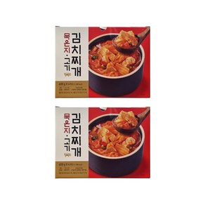 무료배송!! 왕애밥상 김치도가 묵은지 고기김치찌개 600g x 4 코스트코, 8개