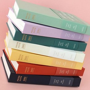 인디고 프리즘 280 라인 양장노트 B6, 라벤더