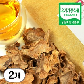 국산 볶은 유기농 돼지감자차 말린돼지감자 효능, 2개, 1개입, 100g