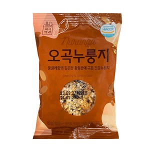 미식백과 오곡 누룽지 60g