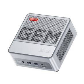 GEM12 미니 PC ryzen7 7840HS 32G/1TB 2xDDR5 2xPCIE4.0 SSD oculink mini pc gaming win11데스크톱 컴퓨터