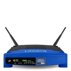 Linksys AC2400 4X4 듀얼밴드 기가비트 Wi-Fi 라우터 HD 비디오 스트리밍 및 라지 프리 게이밍 (E8400), WRT54G2, 1개