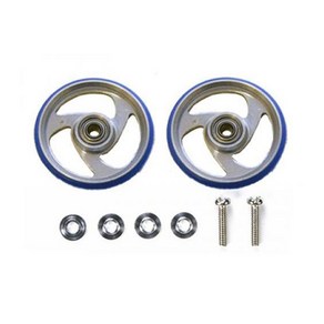 타미야 미니4륜옵션 [15251] 19mm Aluminum Roller W/Plastic Ring