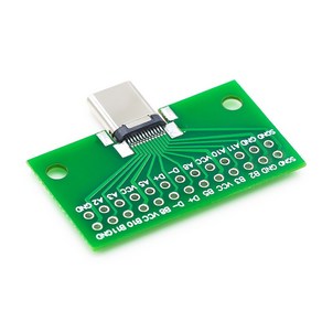 USB 3.1 커넥터 C타입 어댑터 플레이트 PCB 보드 암 수 헤드 컨버터 2*13P-2.54mm 전송 테스트 USB3.1 모듈, 없음, 없음, 3) Male head