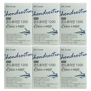 닥터린 콘드로이친 1200 콘레이티 MBP 1200mg x 30정 6박스