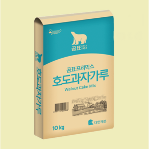 곰표 호도과자가루 촉촉한 호도과자 완성, 10kg, 1개