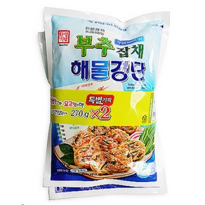 한성기업 부추잡채해물경단 270g x 4봉, 4개