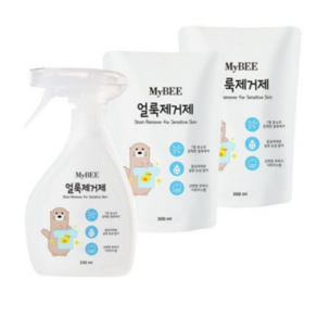 마이비 자연에품은 아기 얼룩제거제 용기330ml 1개+리필 300ml 2팩, 1개