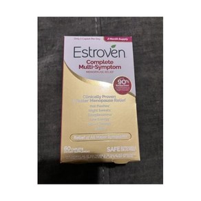 Estoven Complete Multi-Symptom Menopause Relief 60 caplets NEW Expies 10/2024 749841, 60정