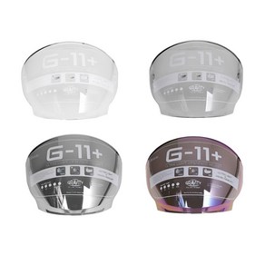 하템몰 그라비티 G-11플러스 쉴드 오토바이 헬멧 전용 내피안감 스쿠터 라이더, 실버미러