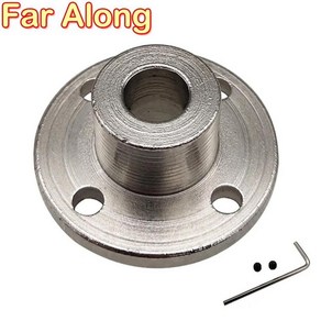 견고한 플랜지 커플링 모터 가이드 샤프트 내경 3mm 4mm 5mm 6mm 7mm 8mm 10mm 11mm 12mm 14mm, Hole 5MM, 1개