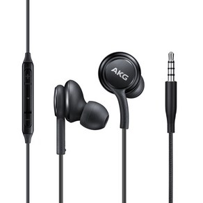 삼성전용 AKG 이어폰 3.5mm 귀안아픈 3.5파이 유선이어폰 + 우리투비 케이블클립 세트