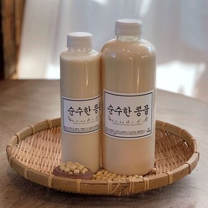 경주더두부 진한 수제 콩물, 3개, 500ml