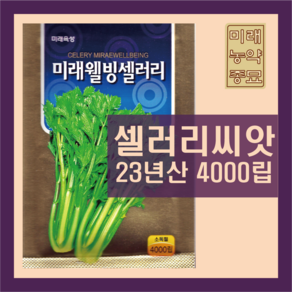 셀러리 씨앗 4000립, 1개