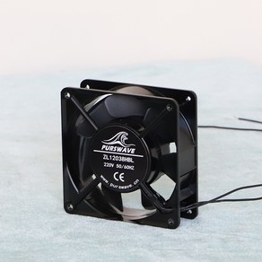 판형 열교환기 동관 냉각 난방 쿨러 수냉식 브레이징, 1개, 220V 팬 120X120X25MM, 모델명