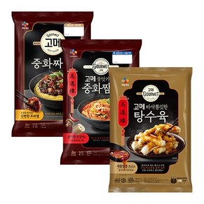 [중화세트A] 고메 짜장1+짬뽕1+탕수육1, 1개, 450g