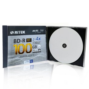 블루레이 디스크 BD-R XL 100GB 트리플 레이어 BDXL DVD 100g 4X 1 개, 1개