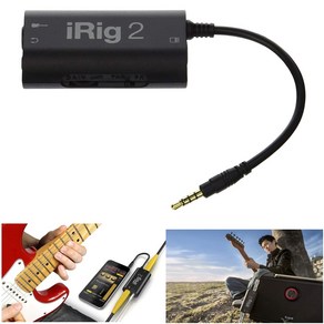 IK Multimedia iRig 2 기타 인터페이스 어댑터 아이폰 아이패드 아이팟/고품질/인기