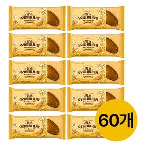 [맘스케이크] 우리밀 바나나빵 오리지널맛, 60개, 30g