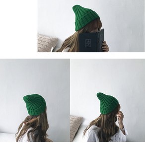 BEANIE 데일리 남자 여성 니트 스벅 롱 비니 1개 모자