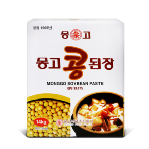 몽고 콩 된장 14kg [원산지:국산]