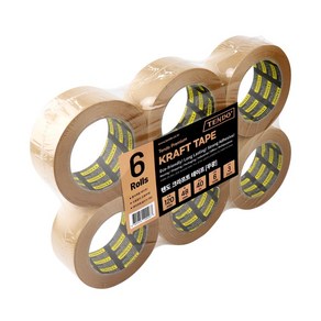 [TENDO 신제품] 텐도 크라프트 테이프 6개 세트 48mm X 40m