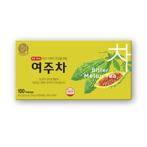 우리차 여주차, 0.8g, 100개입, 1개