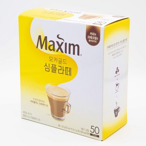 맥심 모카골드 심플라떼 커피믹스, 10.5g, 50개입, 1개