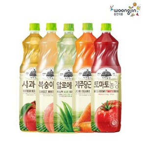 웅진식품 가야농장 주스 1.5L 4페트 택1, 4개